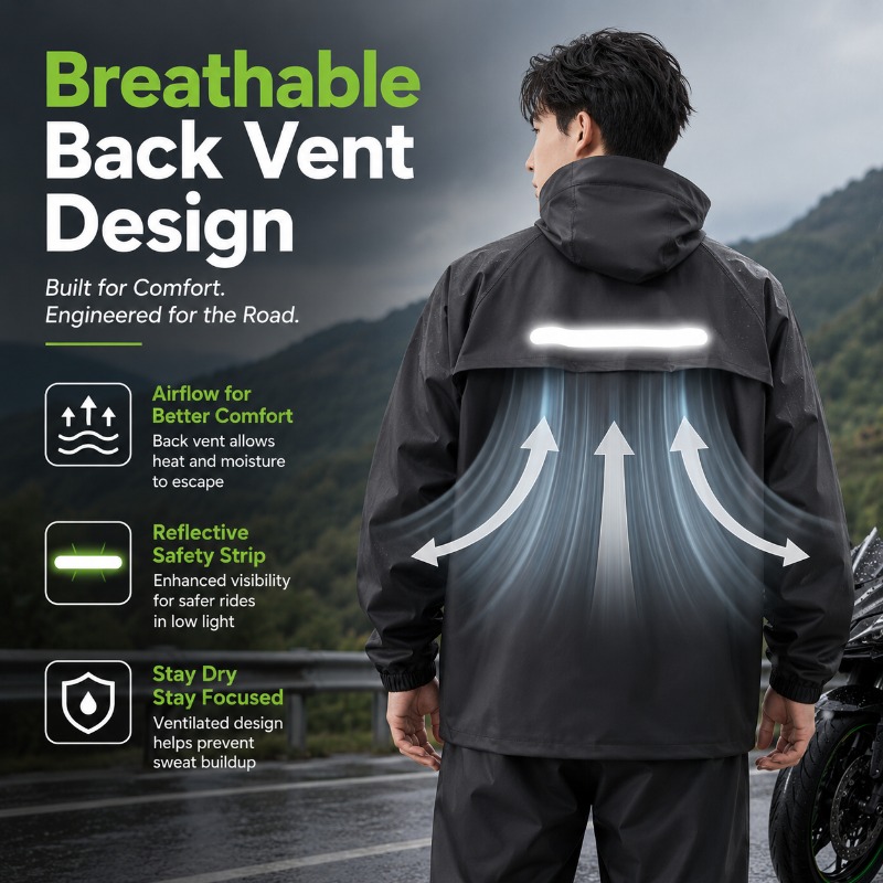Traje Impermeable de Ciclismo  - Cycling Commute In Rain reseña y precio